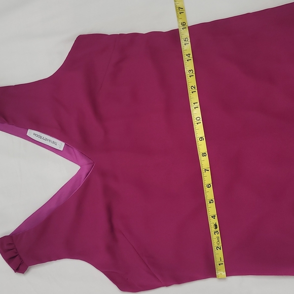 The Vanity Room fuchsia sleeveless dress sz XS - Picture 7 of 12